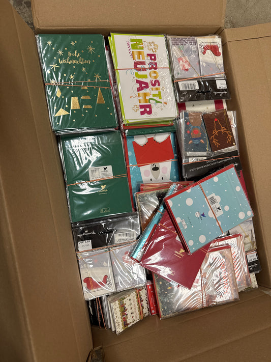 500 Grußkarten Mix Weihnachten